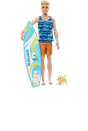 Ken Doll with Surfboard