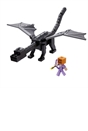 Minecraft Ultimate Ender Dragon and Steve Figure
