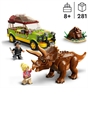 LEGO Jurassic Park 76959 Triceratops Research Jurassic World Set with Car Toy