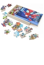 Marvel Spidey and His Amazing Friends Wooden Puzzle 3 Pack and Storage Tray