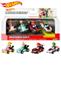 Hot Wheels Mario Kart Diecast 4-Pack Assortment