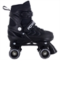 Adj Quad Skate Black S  (9-12J)