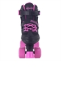 Adjustable Quad Skate Pink Black 13-2