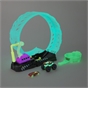 Hot Wheels Monster Trucks Glow-In-The Dark Epic Loop Challenge Set