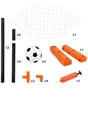 Moving Goal Soccer Challenge