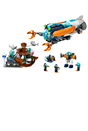 LEGO® City Deep-Sea Explorer Submarine 60379 Building Toy Set (842 Pieces)