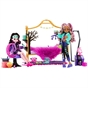 Monster High Creepover Party Bedroom Playset with Two Dolls