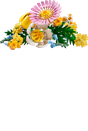 LEGO Botanicals Petite Sunny Bouquet Set 10347