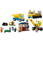 LEGO® City Construction Trucks and Wrecking Ball Crane 60391 (235 Pieces)