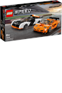 LEGO® Speed Champions McLaren Solus GT and McLaren F1 LM 76918 Building Toy Set (581 Pieces)