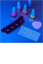 FabLab Glow in the Dark Nail Art 