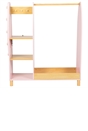 Dimples Wooden Dress Up Rack with Light-Up Mirror