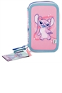 Disney Stitch and Angel Triple Layered Pencil Case