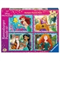 Disney Princess 4x 42pc Jigsaw Puzzle Bumper Pack