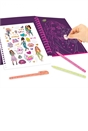 TOPModel Neon Doodle Book With Neon Pen Set