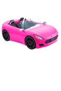 Barbie Pink Convertible 2-Seater Vehicle Doll Accessory With Rolling Wheels