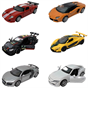 Pull Back 1:38 Scale Diecast Vehicle Assortment