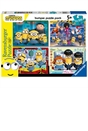 Ravensburger Minions 2 The Rise of Gru 4x 100 piece Jigsaw Puzzle Bumper Pack