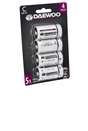 Daewoo Alkaline C 4 pack Batteries