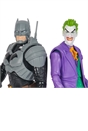 DC Comics, Batman Adventures, Batman vs The Joker Action Figures Set, 2 Figures, 12 Armor Accessories, 12-inch Super Hero Kids Toy for Boys & Girls 