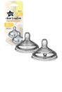Tommee Tippee Closer to Nature Baby Bottle Teats Medium Flow 2 Pack