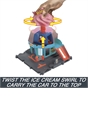 Hot Wheels City Let's Race Netflix - Downtown Ice Cream Swirl Playset