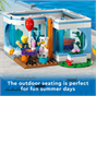 LEGO® City Ice-Cream Shop 60363 Building Toy Set for Kids Aged 6+ (296 Pieces)