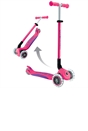 Globber PRIMO FOLDABLE PLUS LIGHTS Scooter Pink