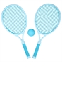 Blue Jumbo Tennis Set