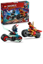 LEGO® NINJAGO® Kai’s Motorcycle Speed Race Playset with 2 Ninja Bikes 71838