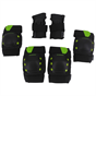 Protection Set Senior Black/Green M (Utop)