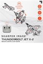 Sharper Image Thunderbolt Jet X-2 Remote Control Stunt Drone