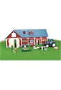 My Farm Red Barn and Animal Playset with New Holland Tractor