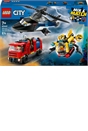 LEGO® City Helicopter, Fire Engine & Submarine Remix Toy Building Set 60462