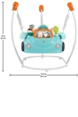 Fisher-Price 2-in-1 Sweet Ride Jumperoo Activity Centre