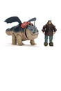 Dreamworks Dragons, How to Train Your Dragon, Gronckle & Fishlegs, Viking Duo Action Figures, Kids Toys for Boys Ages 4 and up