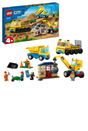 LEGO® City Construction Trucks and Wrecking Ball Crane 60391 (235 Pieces)