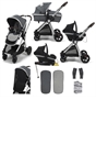 Panorama XT i Travel System with i-Size Car Seat - Grey