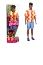 Barbie Fashionista Ken Doll 220 with Orange Wavy Tee