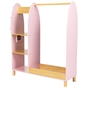 Dimples Wooden Dress Up Rack with Light-Up Mirror