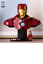 LEGO Marvel Iron Man MK4 Bust Set for Adults 76327
