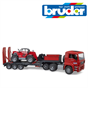 Man TGA Low Loader Truck with Manitou Telescopic Loader MLT 63