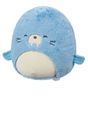 Original Squishmallows Fuzz-A-Mallows 12-Inch Harvey the Blue Walrus