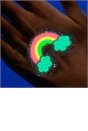 FabLab Glow in the Dark Glitter Tattoos