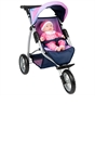 Chloe 3 Wheel Jogger Pink & Blue