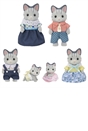 Sylvanian Families Fisher Cat Family 6 Pack