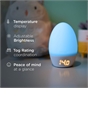 Tommee Tippee Gro Egg 2 Baby Room Thermometer and Night Light