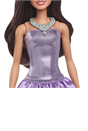 Barbie Fashionistas Doll 234 with Brown Hair and Sequined Purple Dress