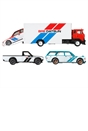 Hot Wheels Premium Brock Racing Enterprises (BRE) Collector Display 4 Pack