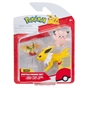 Pokémon Battle Figure 3 Pack - Features 2-Inch Clefairy and Flapple and 3-Inch Jolteon Battle Figures